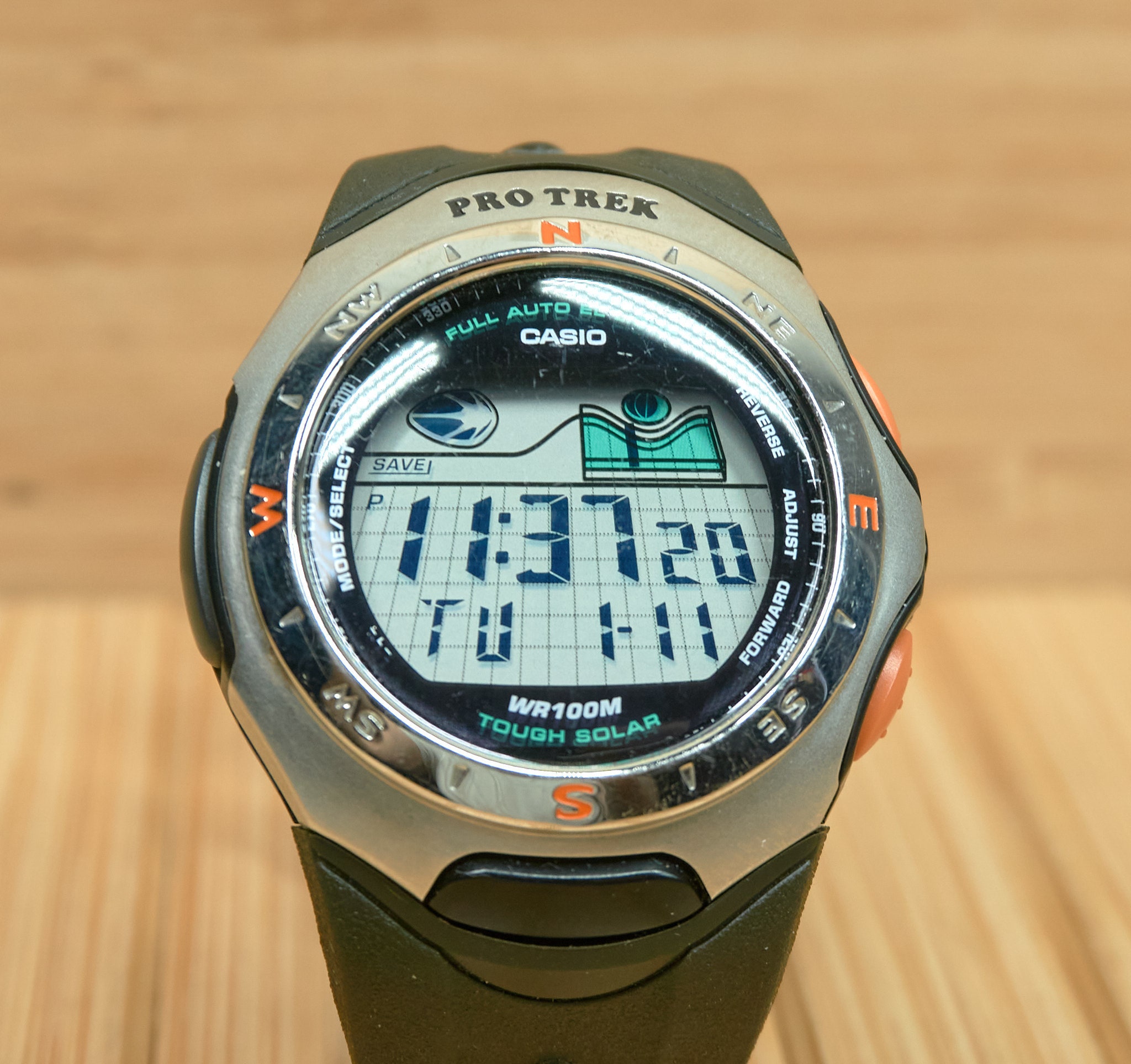 CASIO Protrek PRS 201 2531 Solar Watch New Battery Etsy India