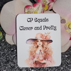 1 pezzo CP Equals Clever and Pretty Sticker (ragazza)