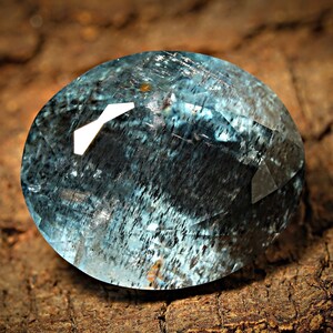 12.65 Carat Aquamarine Oval Shape Loose Gemstone Faceted Gemstone AAA Quality Huge Aquamarine Loose Gemstone  mm