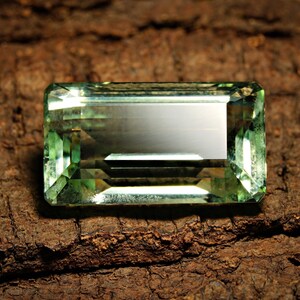 6.50 Carat Aquamarine Gemstone Rectangle Shape Gemstone Aquamarine Faceted Gemstone AAA Quality Huge Aquamarine Loose Gemstone  mm