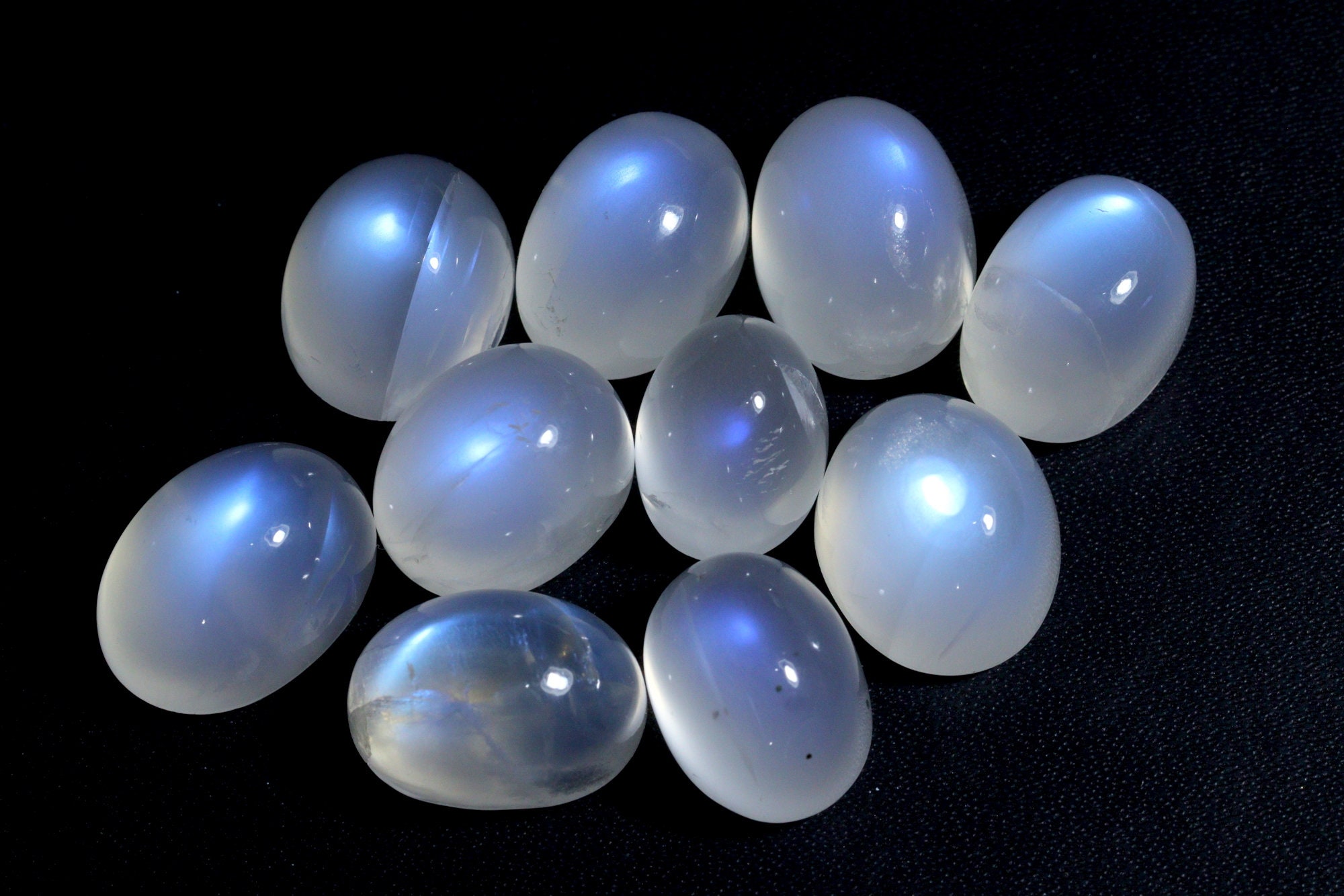 Completely Natural Moonstone Lot 10Pcs 9.80Ct Avg Etsy