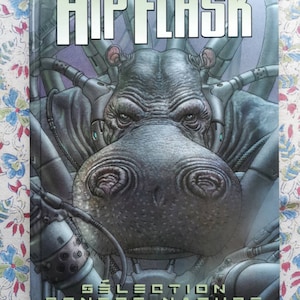Hip Flask ~ Sélection Contre Nature Starkins Casey Ladronn French Graphic 2003 Rare HB Book