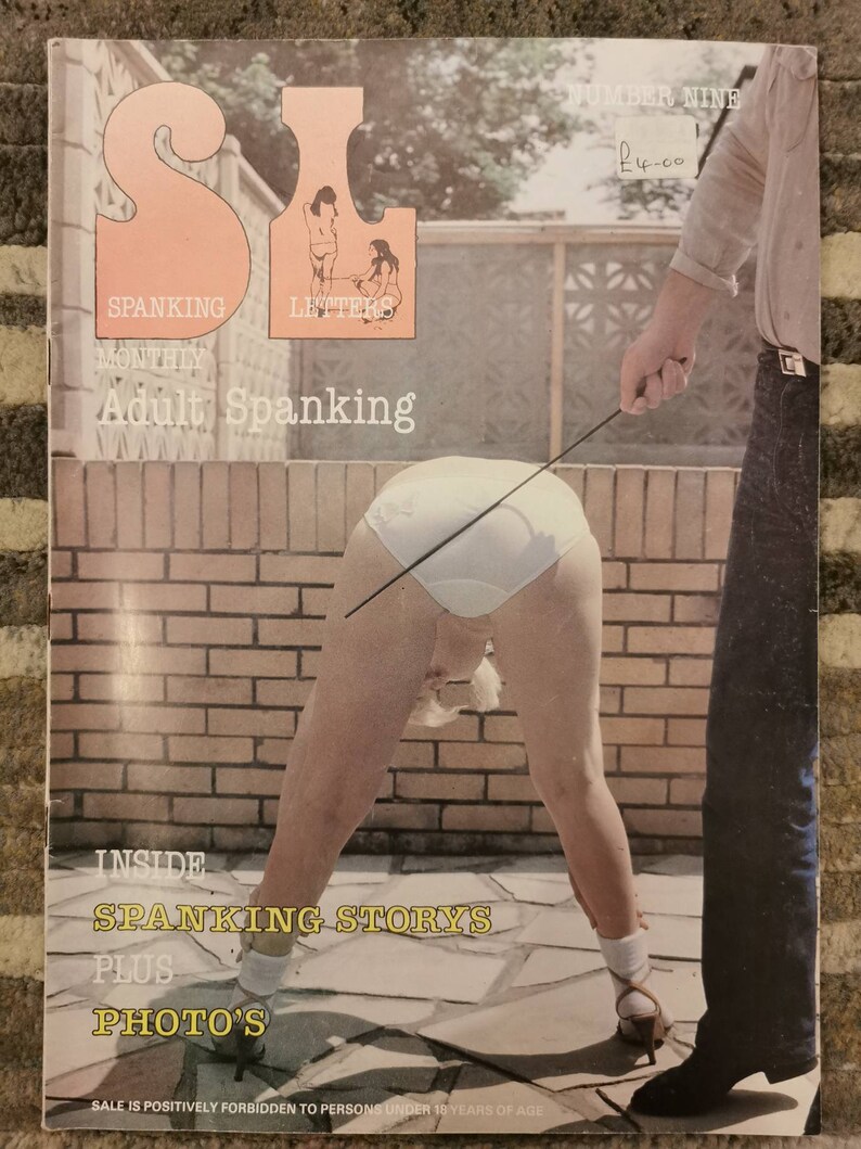 SL Spanking Letters Monthly No. 9 Vintage Magazine Etsy