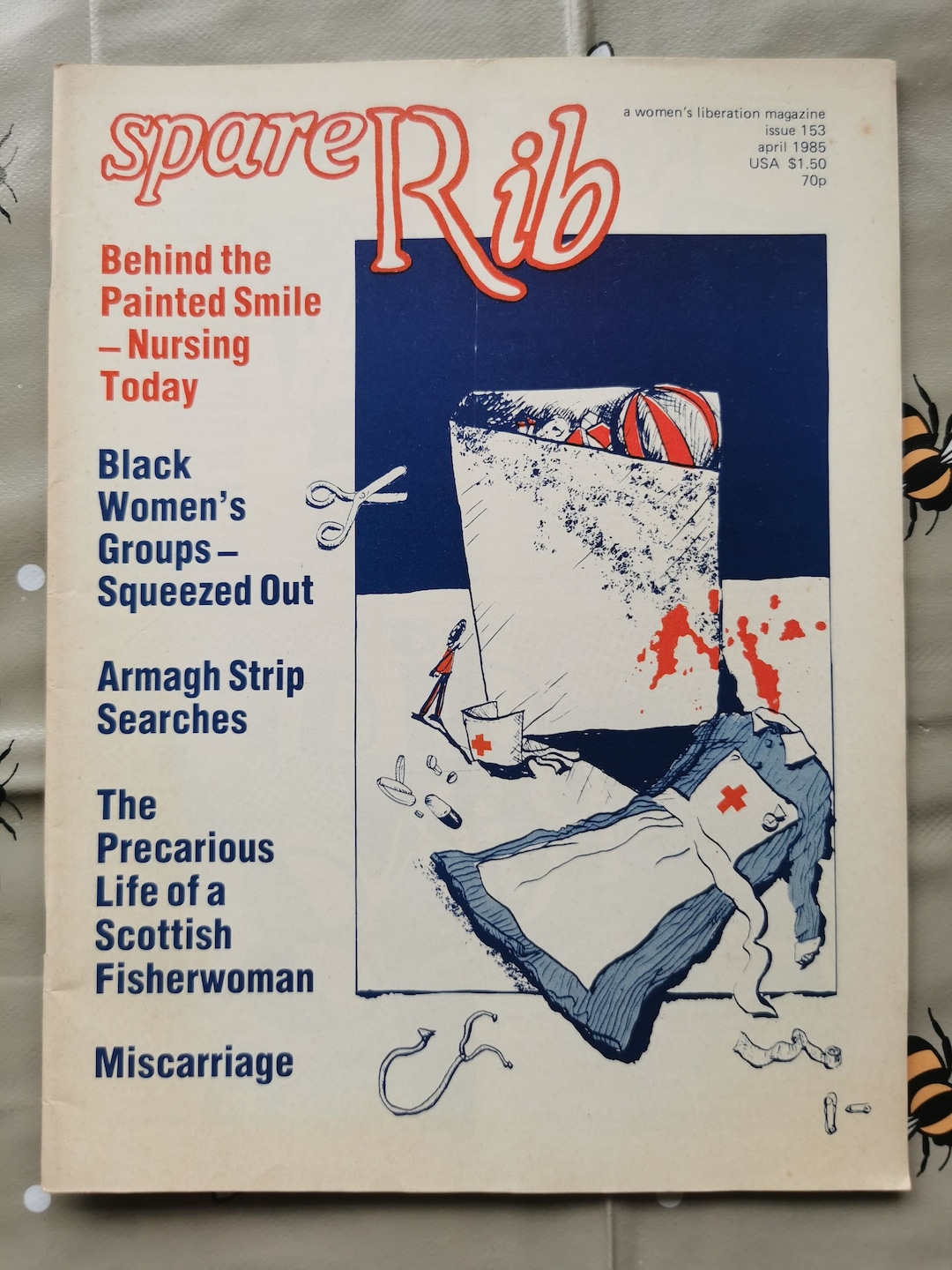 Spare Rib April 1985 Vintage Feminist Female Liberation Magazine ...