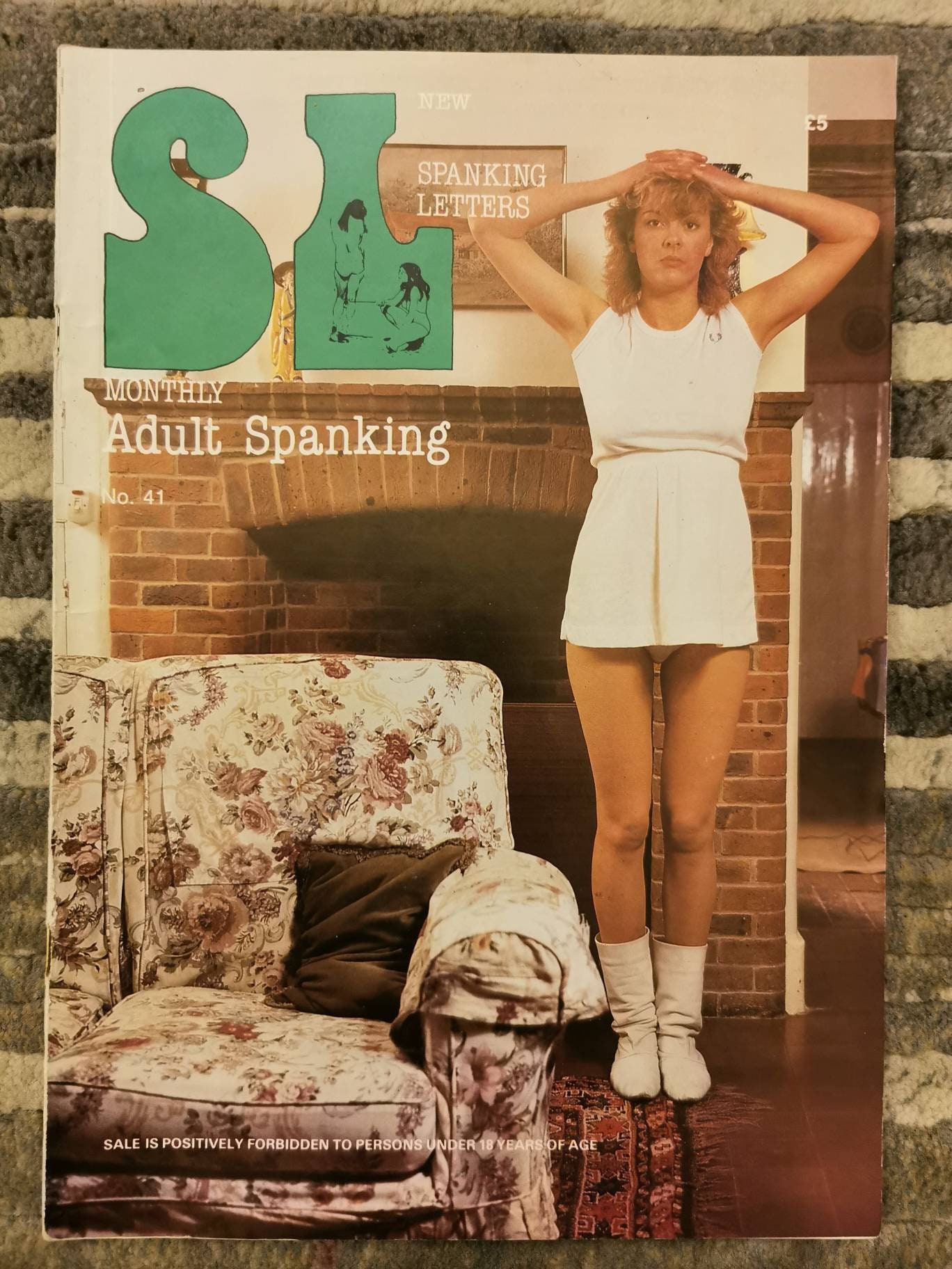 Sl Spanking Cartas Mensual No 41 Vintage 1980s Bdsm Etsy