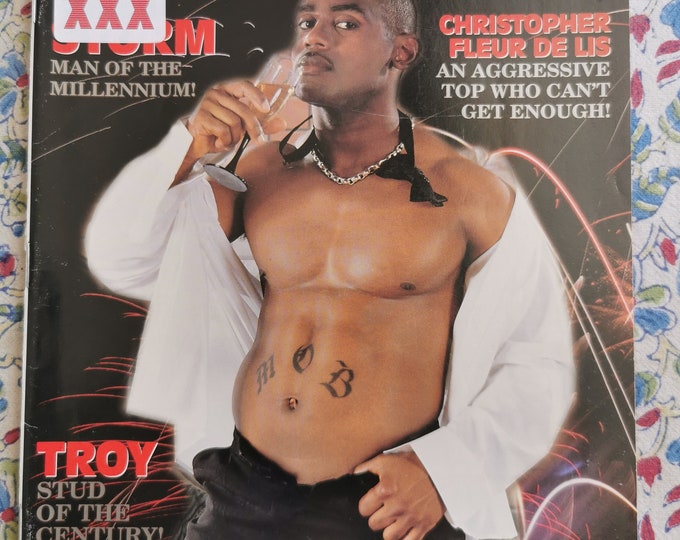 Black Inches Magazine February 2000 Fan World Gay Interest Adult Mag - Etsy