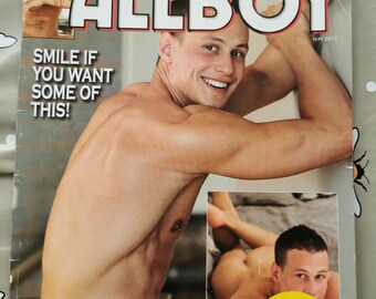 ALLBOY Magazin September 2013 USA Gay Interesse Muskel Bodystocking