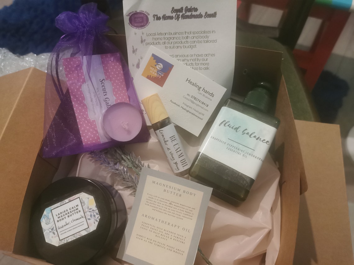 Aromatherapy gift set custom blended Etsy