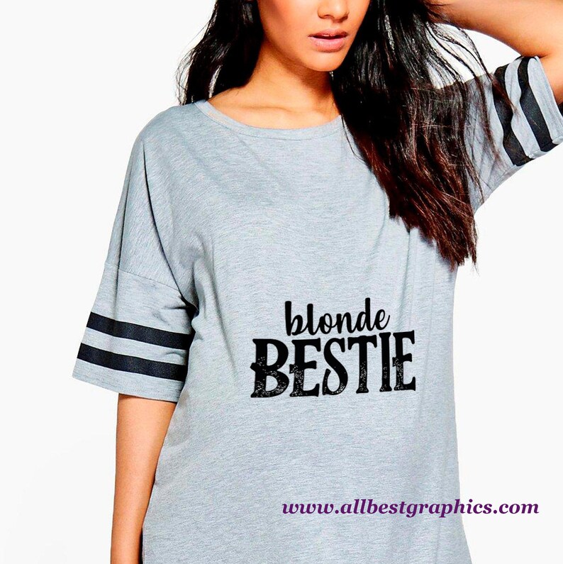 Download Bestie blonde Cool T-shirt Quotes SVG DXF Eps Png Cut | Etsy