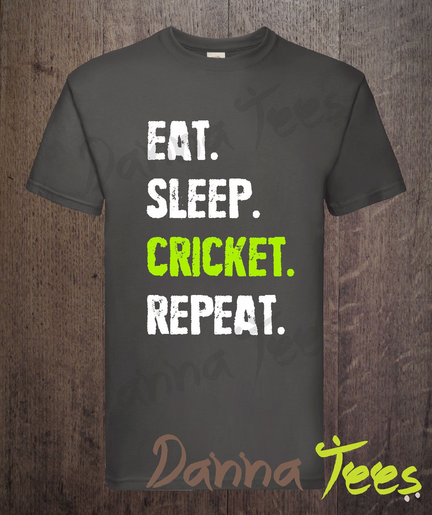 Eat Sleep Cricket Repeat Unisex \u0026 Lady 