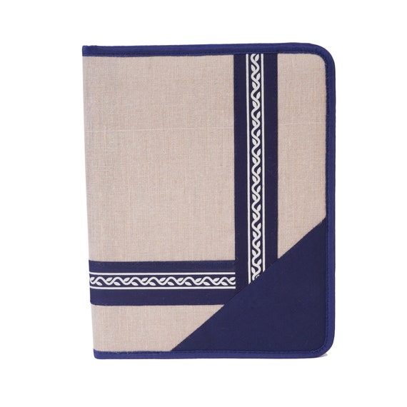 Jute File Folders for Certificates Document Holder Conference