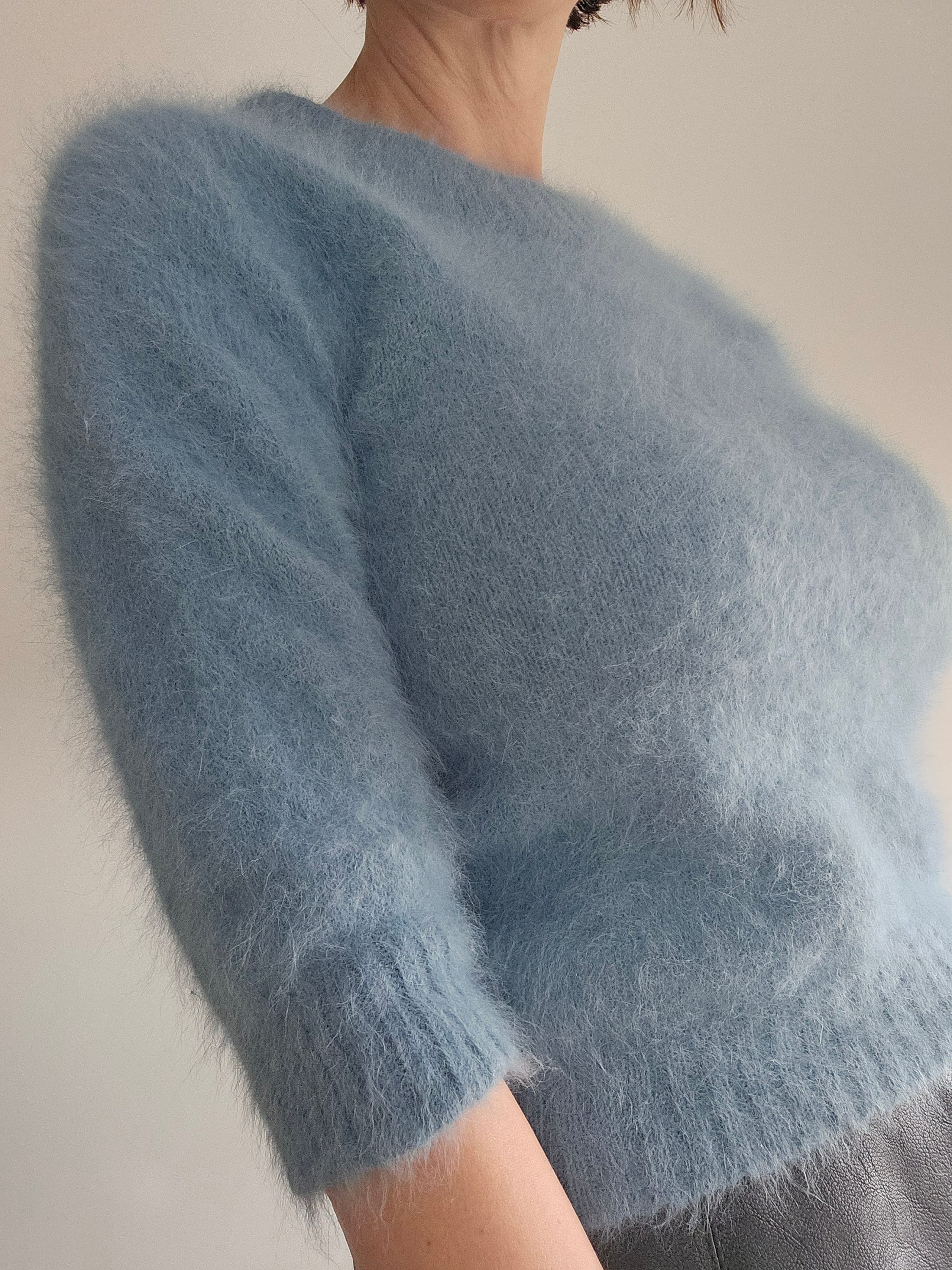 Angora Sweater - Etsy New Zealand Angora Sweater - Etsy New Zealand