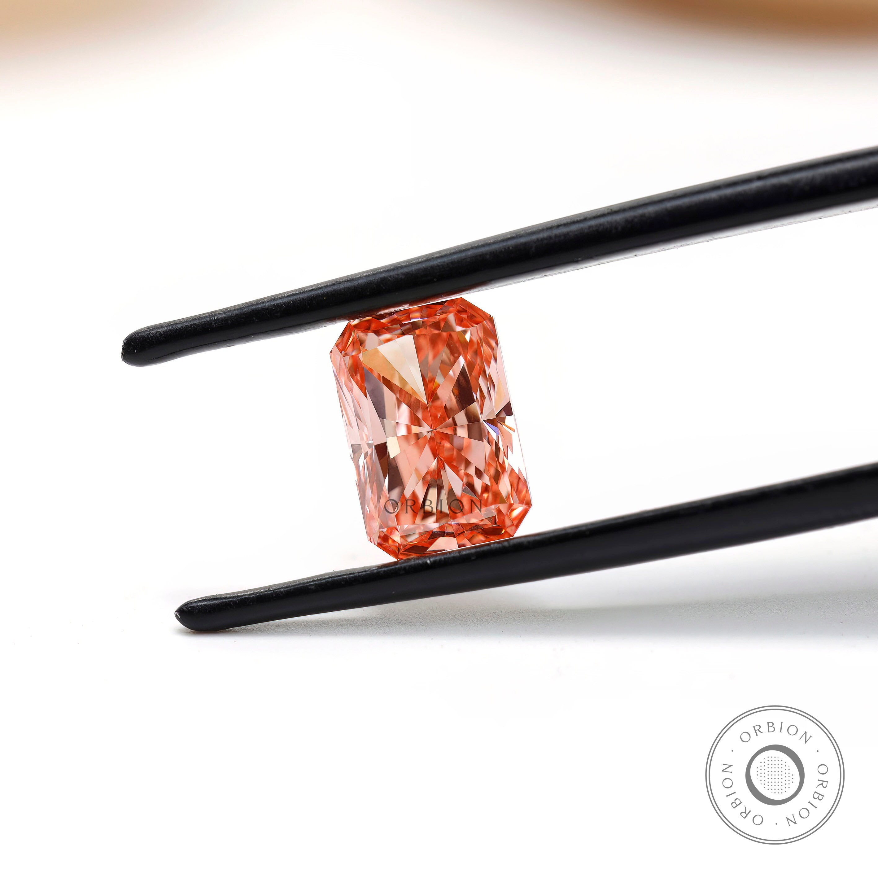 2 CT Fancy Vivid Pink Radiant Cut Lab Grown Loose Diamond - Etsy