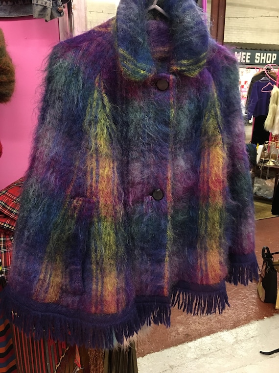 Vintage Mohair cape
