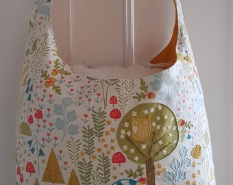 scandinavian style crochet tote bolsa pattern
