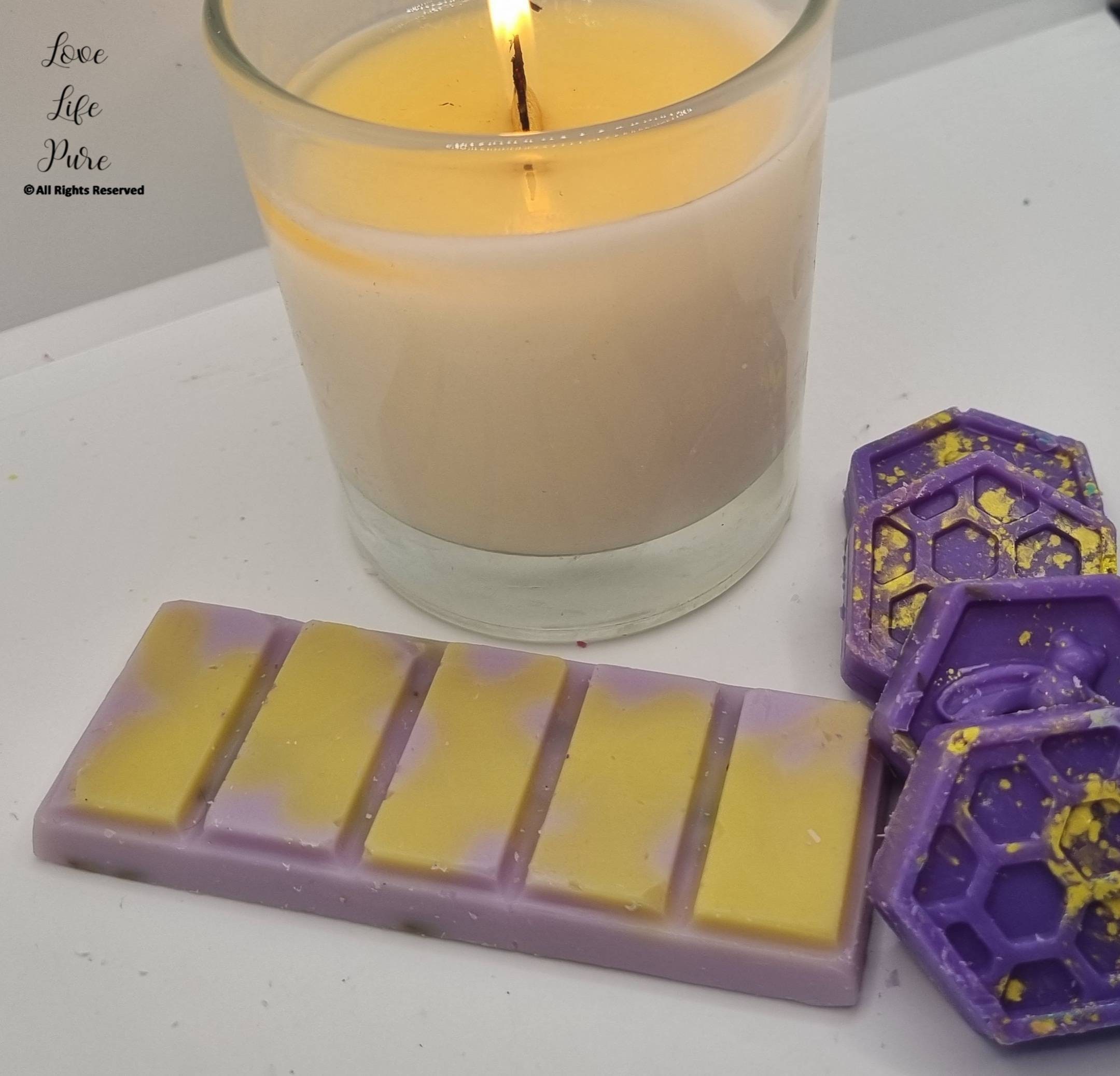 Lavender and Lemon candle/wax melts Etsy