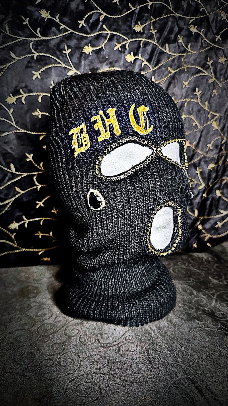 Boston Hard Core Boston Beatdown Glamorous 3 Hole Full Face Ski Mask ...