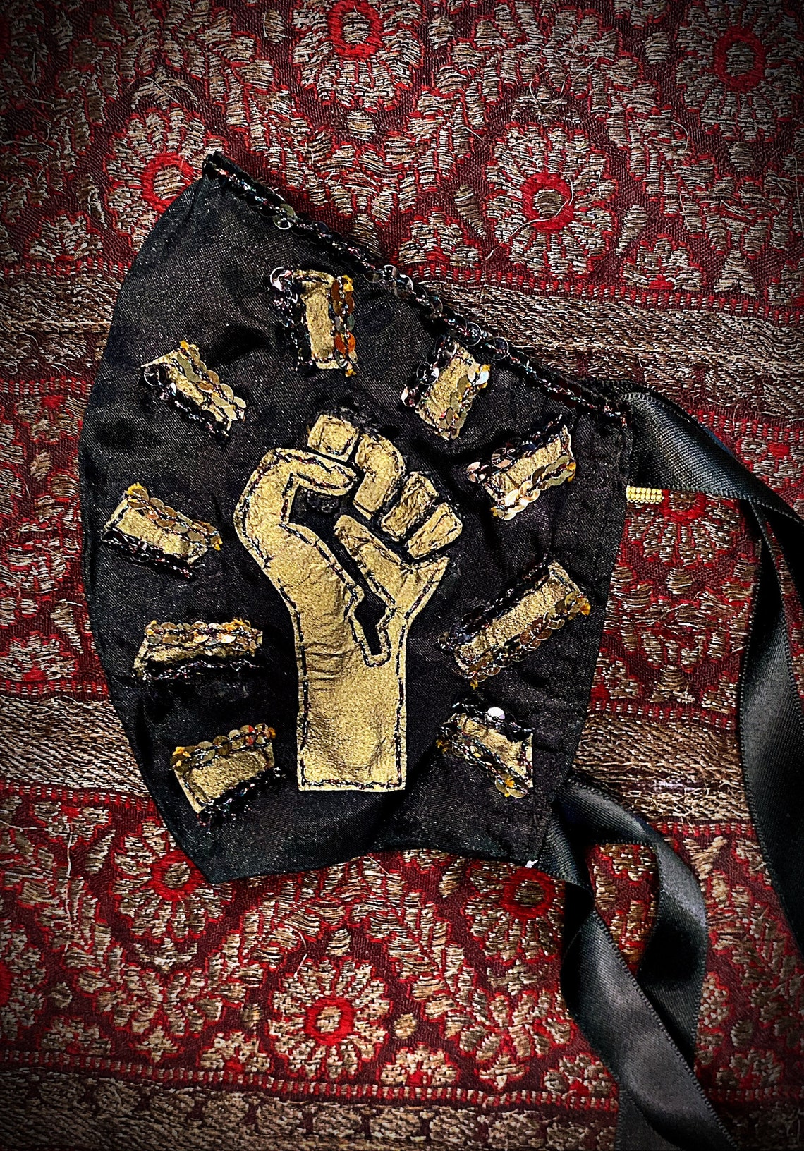 Up the Revolution Hand Crafted Special Occasion Face Mask. Etsy