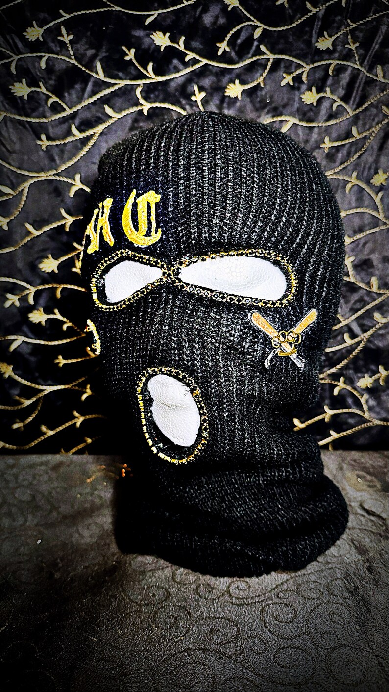 Boston Hard Core Boston Beatdown Glamorous 3 Hole Full Face Ski Mask ...