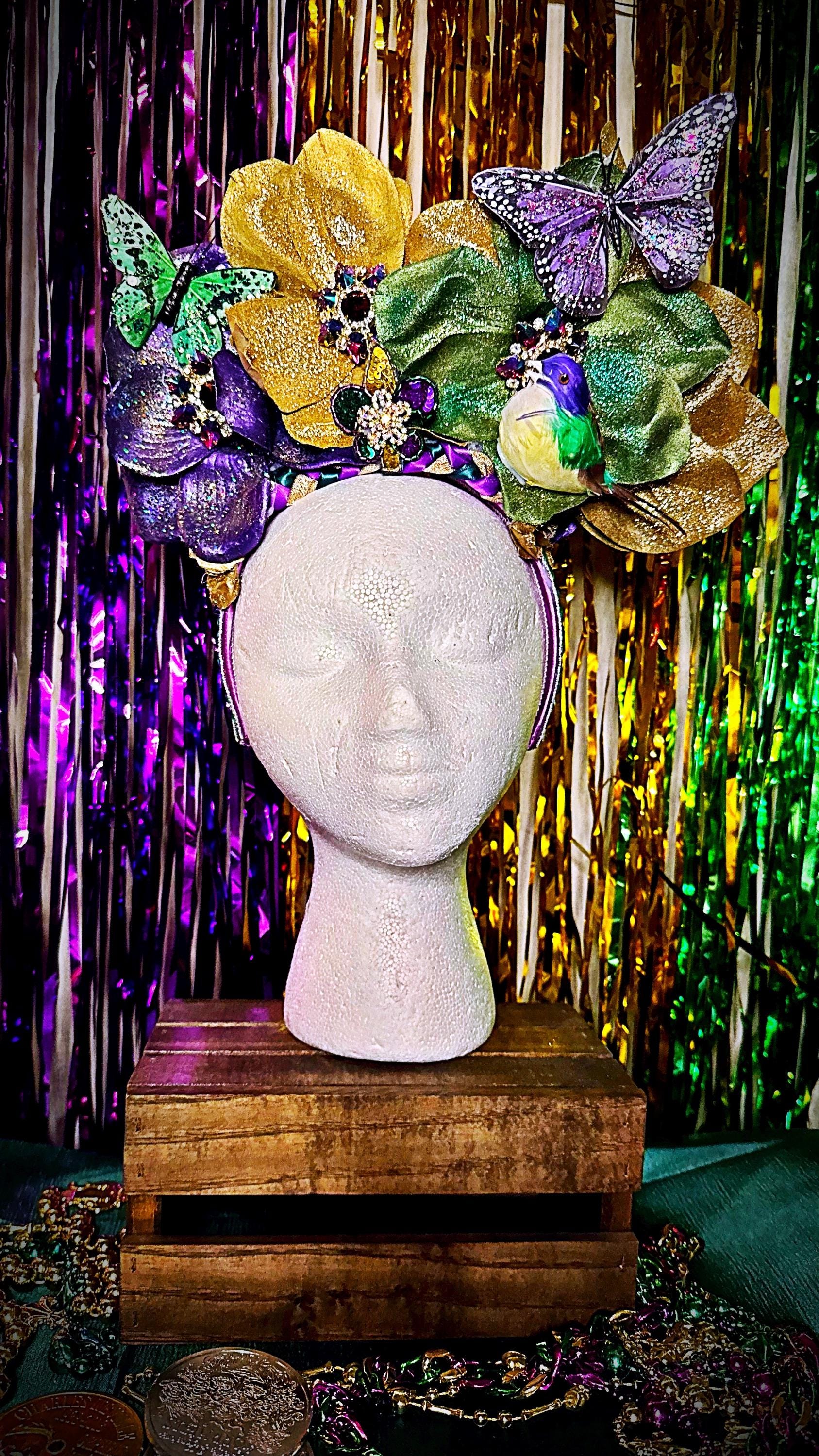 Showgirl Flower Headpiece - Etsy display picture 3