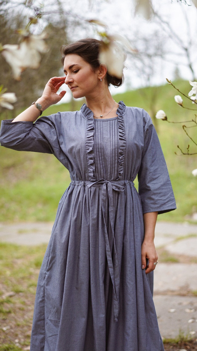 Handmade with heart.
Every detail—from the ruffles to the pleated hem—is crafted with care and love.