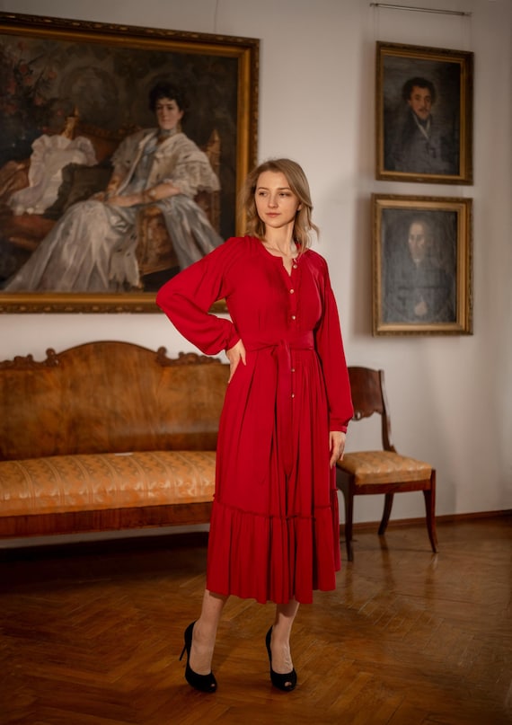 white christmas dresses Preppy Christmas Loungewear Dress 8