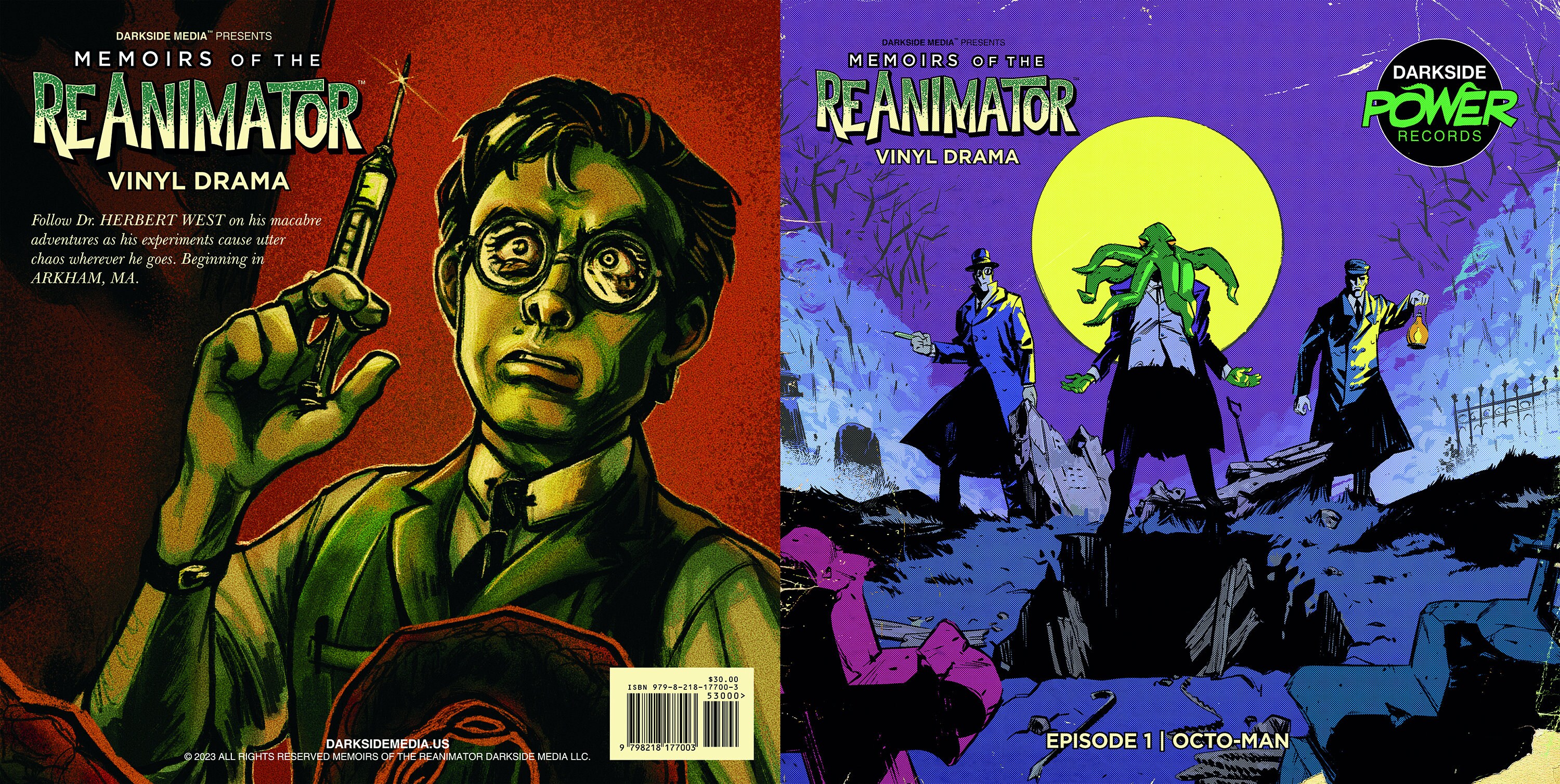 MEMOIRS of the Reanimator Vinyl Drama LP - Etsy