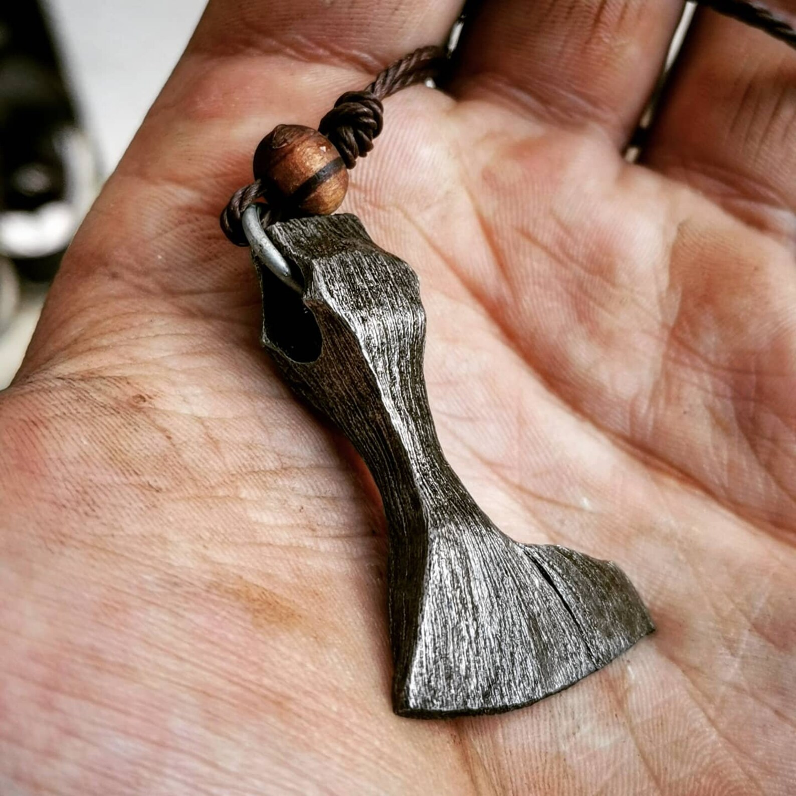 Axe Head Pendant Viking Ax Necklace Bearded Axe Jewelry  Etsy