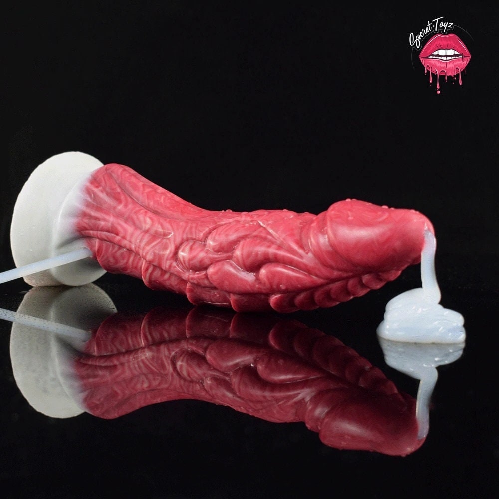Large Ejaculating Dragon Dildo Silicone Anal Plug Squirting Alien Curved Masturbator Sex Toy For Men Women Animal Squirt Dildos Huge Toys