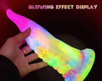 Luminoctopus glow in the dark dildo main image 0