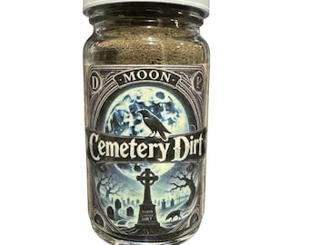 Authentic Graveyard Dirt – 2oz | Choose Location | Ritual Use, Protection Work, Spellcasting & Candle Magic