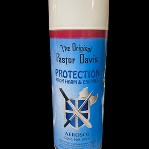 Divinely Powerful: The Original Pastor Davis Protection Aerosol for Spiritual and Physical Defense