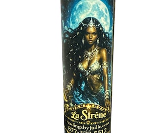 Vela fija de 7 días La Sirène: Amor, lujo, belleza y abundancia oceánica