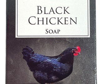 Magical Black Chicken Soap for Banishing Curses and Negative Energy