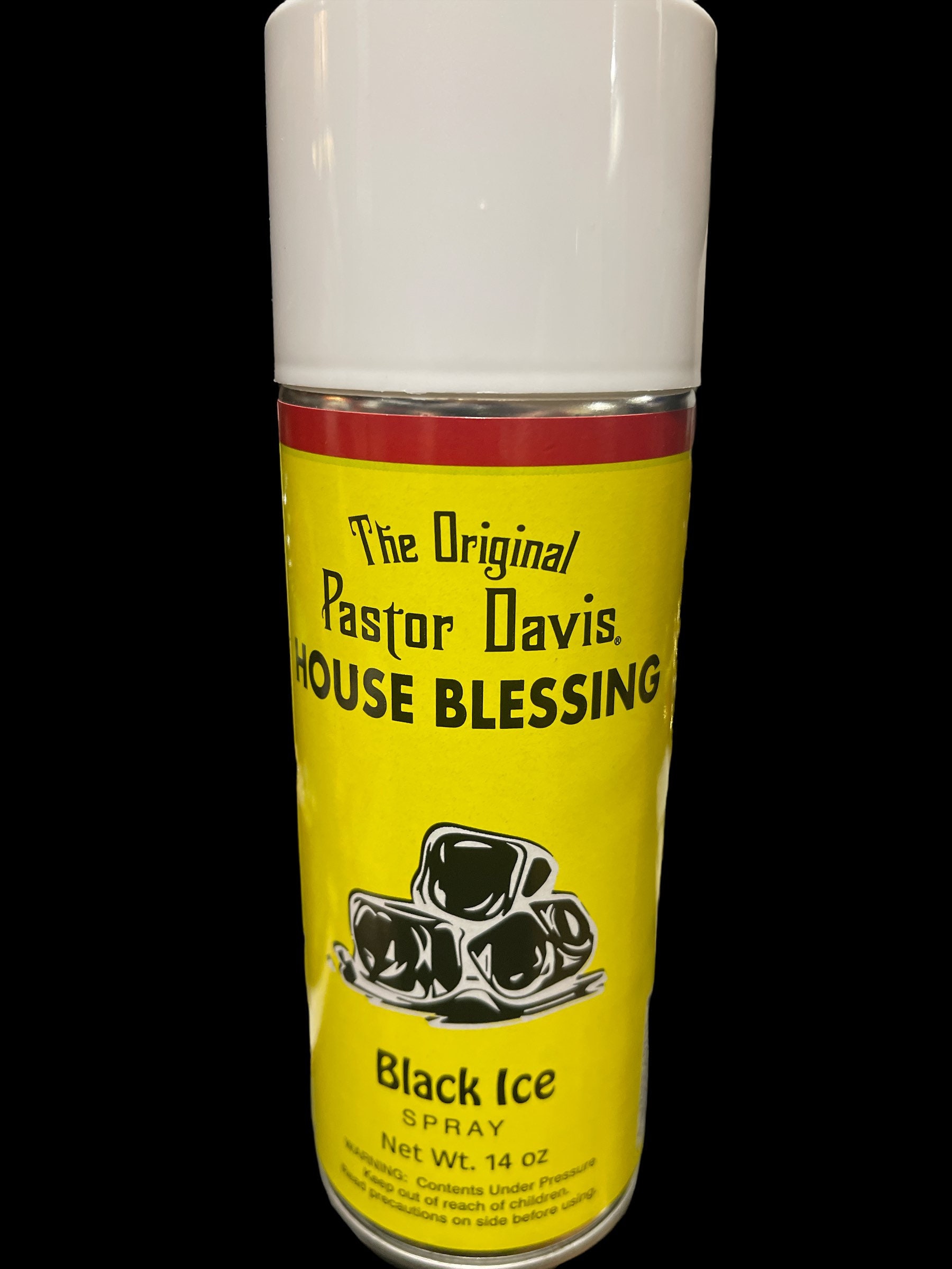 Pastor Davis Black Ice House Blessing Aerosol Bring Prosperity and  Protection to Your Home 