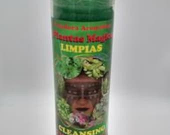 Spiritually Powerful Limpias Cleaning Candle | Cleanse Your Home and Banish Negative Energy!