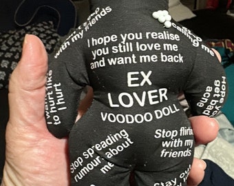 Summon Chaos with an Ex Lover Voodoo Doll - Guaranteed to Disrupt Your Ex's Life! Ritual Pins and Detailed Instructions Included