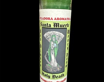 Powerful Santa Muerte Candle for Financial Assistance - Channel Divine Blessings for Money Matters