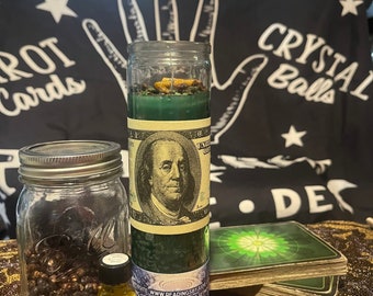 Triple Your Financial Blessings Money Manifestation Candle