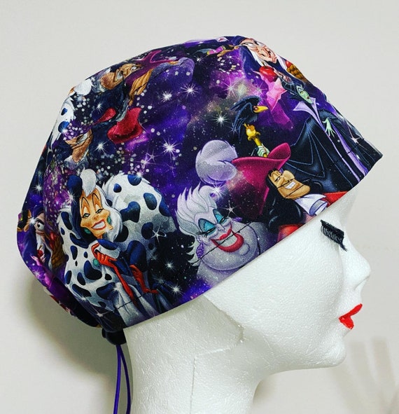 Cuffie chirurgiche DISNEY Cattivi Crudelia Malefica Strega | Etsy Italia