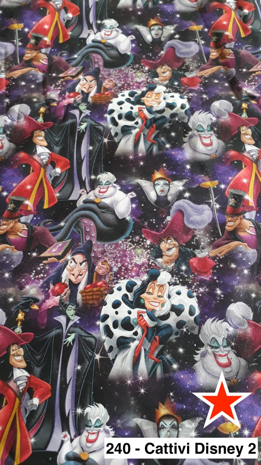 Cuffie chirurgiche DISNEY Cattivi Crudelia Malefica Strega | Etsy Italia