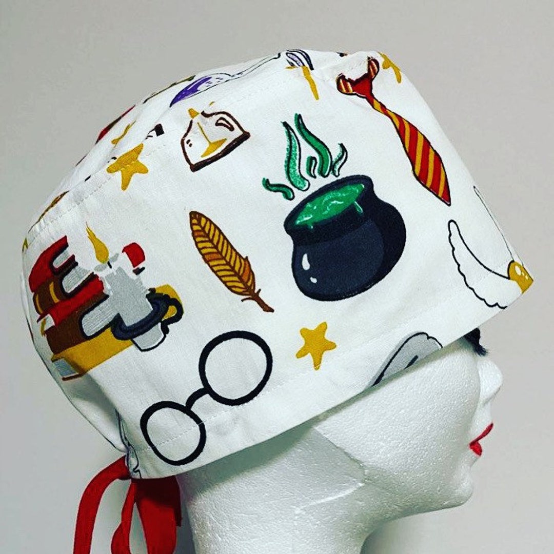 Surgical Caps CARTOONS MAGIC Harry Potter Etsy
