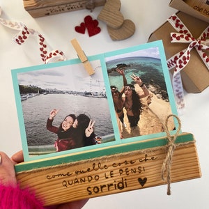 Wooden Photo Frame, Handmade, Customizable Photo Frame