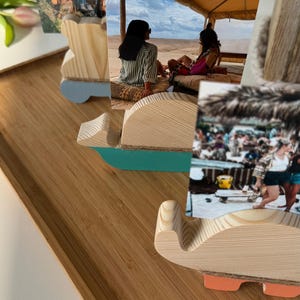 Portafoto Orsetto, Portafoto Fatto a Mano, Portafoto in Legno, Bomboniera Nascita, Bomboniera Battesimo, Bomboniera Comunione