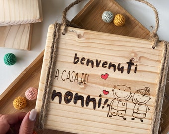 Wooden Grandparents Plaque, Grandparents' Day, Gift