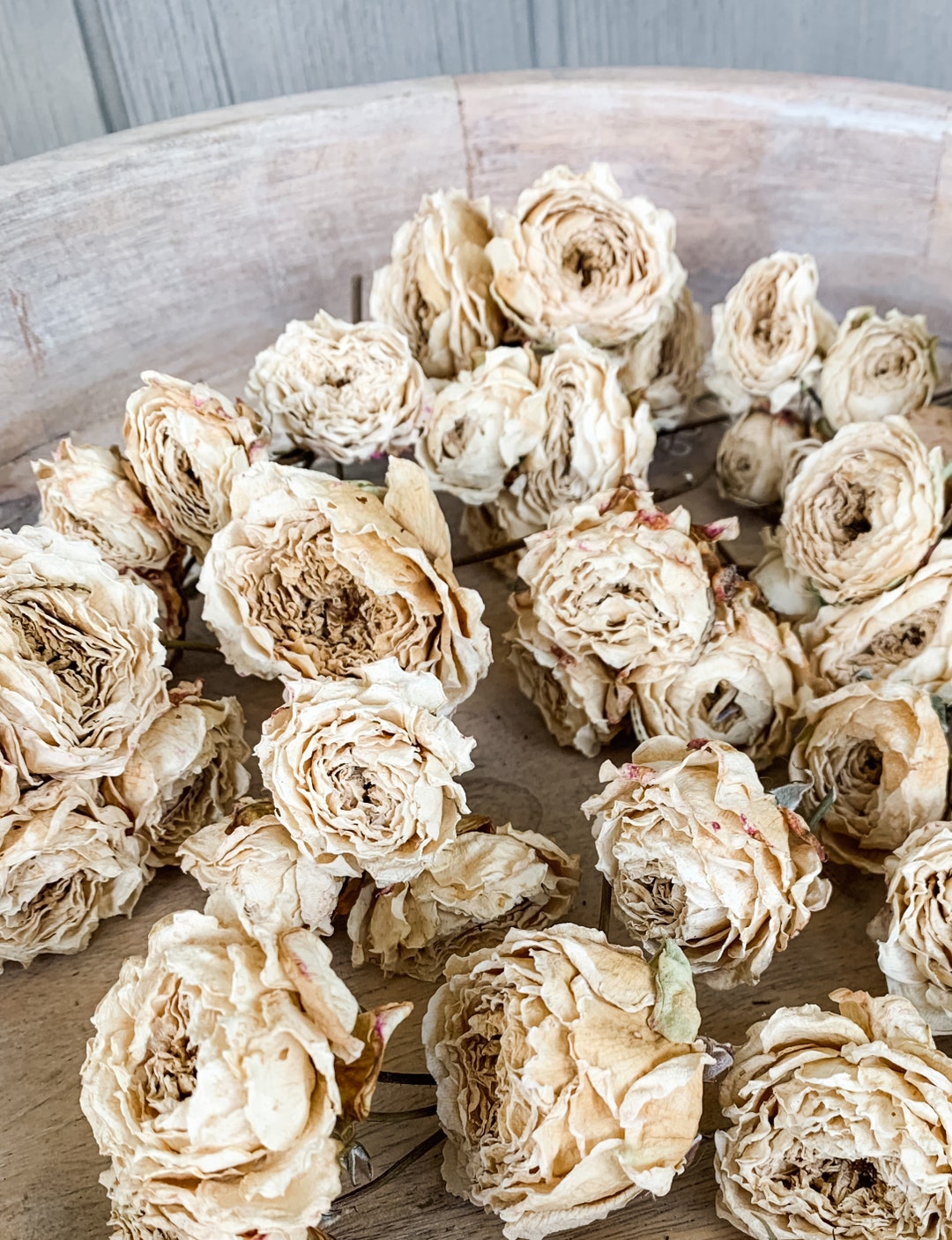 Preserved White Roses, Dried White Roses, Real Flowers, Wedding Table ...