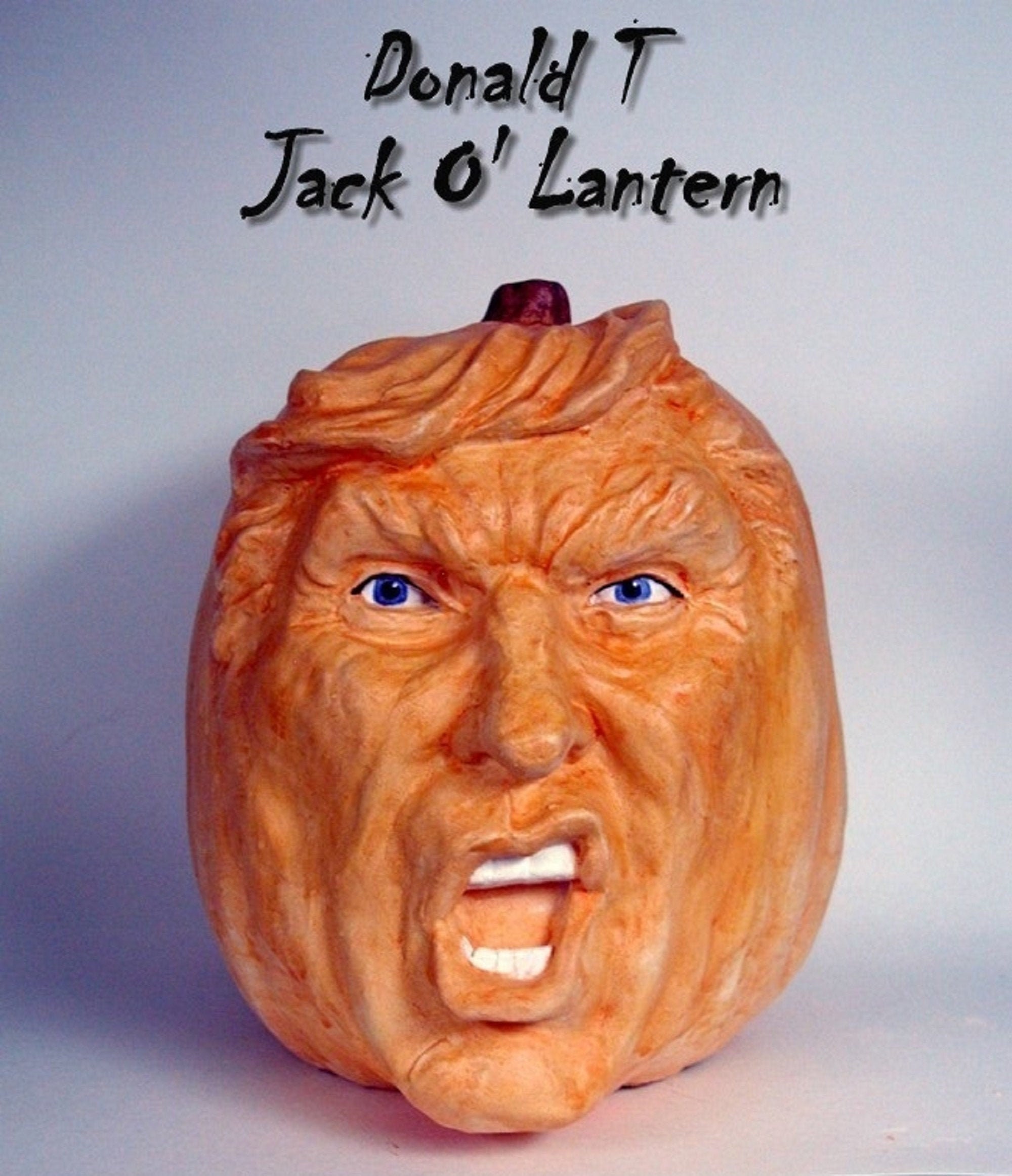 Totally Unique Donald Trump Presidential Jack O' Lantern Pumpkin Etsy