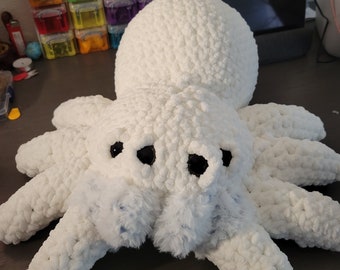 Large Crochet Spider Plush | Amigurumi Spider | Spider plushy | Large Plushy | Custom Spider Plush | Halloween Plush