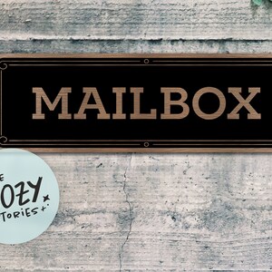 Benutzerdefinierte Mailbox Sign | Lieferungen Zeichen | Lassen Sie Pakete hier | Richtzeichen Lieferungen | Hofbeschilderung | Schild für Gäste und Lieferungen