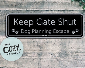 LWF Beware of The Dog Warning Sign Garden Gate House Door Hanging Outdoor Plaque Sign 10 X 5 LWF Beware of The Dog Warning Sign Garden Gate House Door Hanging Outdoor Plaque Sign 10 X 5